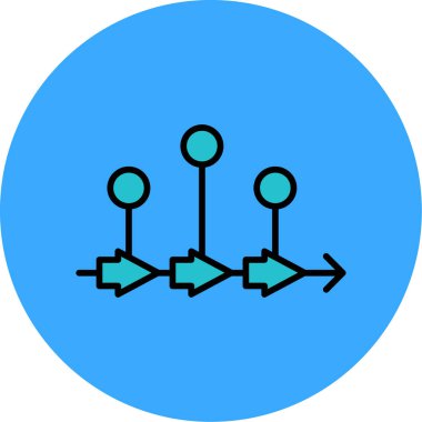 Paylaş. Web simgesi basit illüstrasyon