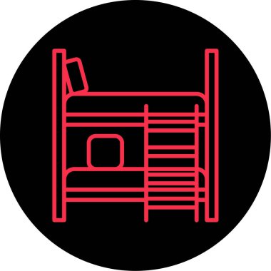 Modern bir simgenin vektör illüstrasyonu