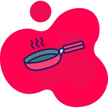 yiyecek web vektör illüstrasyonu