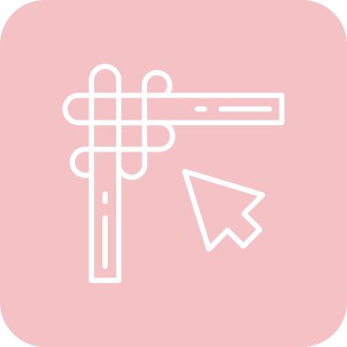 Modern b 'nin vektör illüstrasyonu eksik simgesi