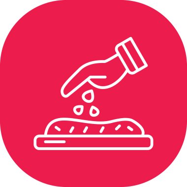 Gıda simgesinin vektör illüstrasyonu