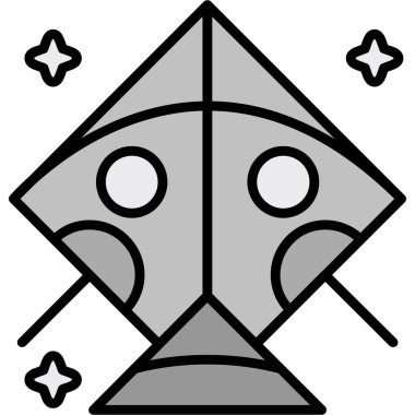 Bir yıldızın vektör illüstrasyonu