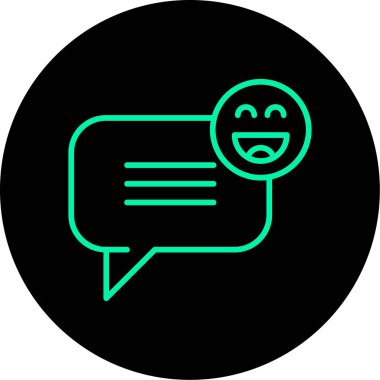 konuşma kabarcığı vektör çizimi