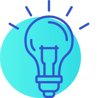 Vektör Ampul Simgesi illüstrasyonu