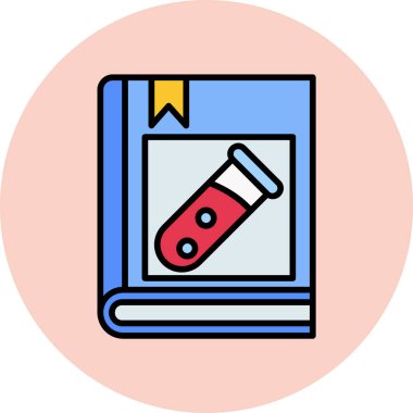 kitap simgesi, vektör illüstrasyonu basit tasarım