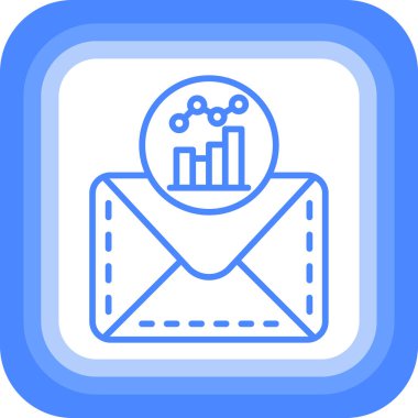 E-posta. Web simgesi basit illüstrasyon