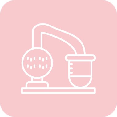 Sıvı yakıt pompasının vektör simgesi