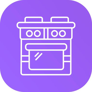 Modern simgenin vektör illüstrasyonu