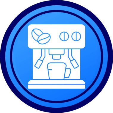 Robot simgesinin vektör illüstrasyonu