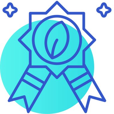 award icon, vector illustration simple design