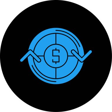 seo modern simgesinin vektör illüstrasyonu