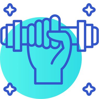 dambıl simgesi, vektör illüstrasyon tasarımı