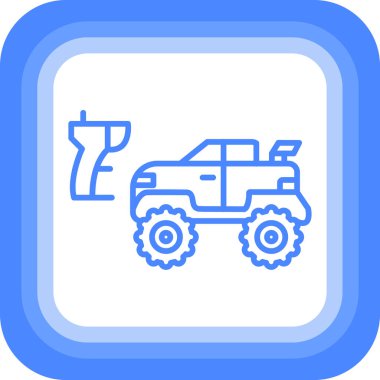 Modern simgenin vektör illüstrasyonu