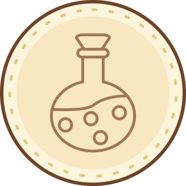 matara ikonu vektör illüstrasyonu