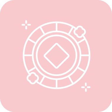 Modern simgenin vektör illüstrasyonu