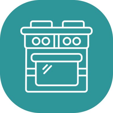 Yazıcı simgesi vektör illüstrasyonu