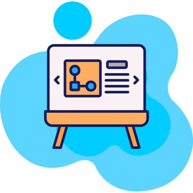 veri analizi. Web simgesi