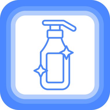 Şişe. Web simgesi basit tasarım