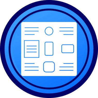 seo modern simgesinin vektör illüstrasyonu