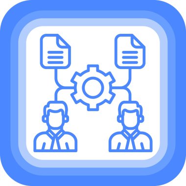 İş. simge simgesi basit illüstrasyon