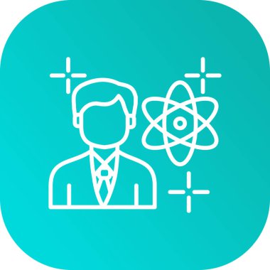 iş simgesi soyut bir grupta izole edildi