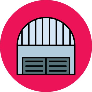 Modern simgenin vektör illüstrasyonu