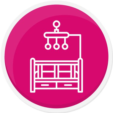 Bir b eksikliği simgesinin vektör çizimi