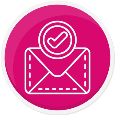 Posta simgesinin vektör illüstrasyonu