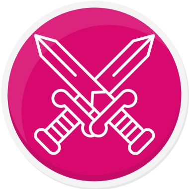 Modern b 'nin vektör illüstrasyonu silah ikonundan yoksun