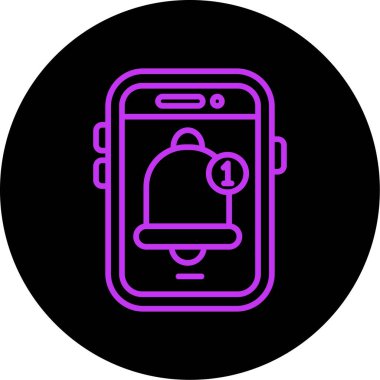 Vektör Mobil simge illüstrasyonu