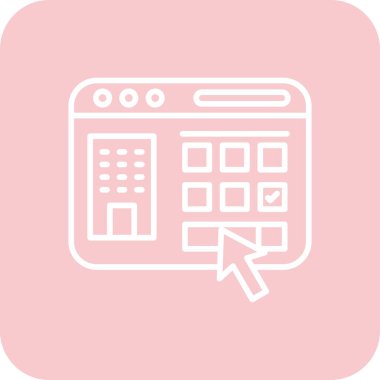 hesap makinesi simgesi, vektör illüstrasyon tasarımı