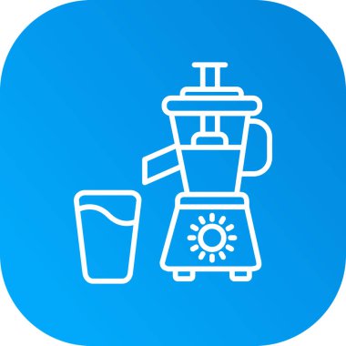 Bir kahve simgesinin vektör çizimi