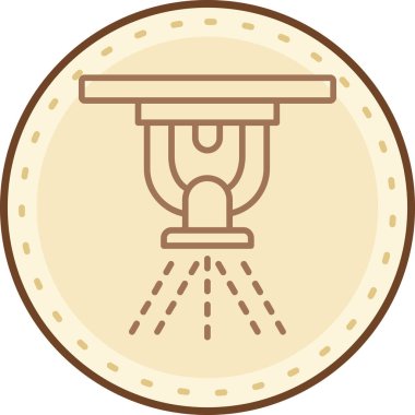 Kahve. Web simgesi basit illüstrasyon