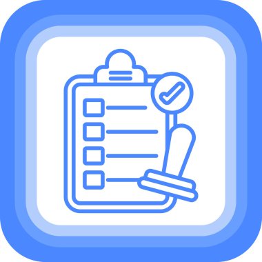 Pano. Web simgesi basit illüstrasyon