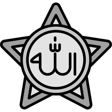 Müslüman İslam simgesi, taslak biçimi