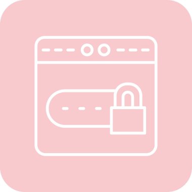 Mutfak simgesinin vektör çizimi