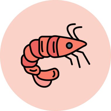 Çizgi film simgesinin vektör çizimi