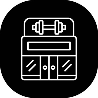 Modern b 'nin vektör illüstrasyonu eksik simgesi