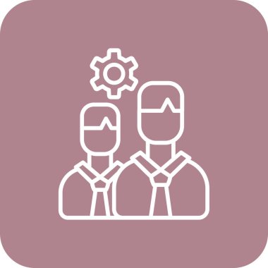 İş ve finans simgesinin vektör illüstrasyonu