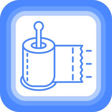 Dikiş makinesi simgesi vektör çizimi