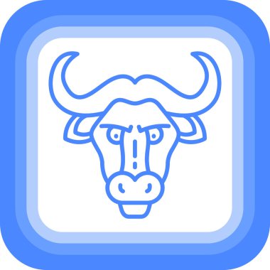 hayvan simgesi vektör illüstrasyonu