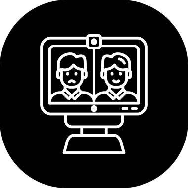 seo modern simgesinin vektör illüstrasyonu