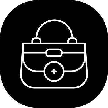 Projeniz için vektör el çantası simgesi