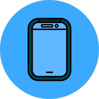 akıllı telefon simgesi vektör illüstrasyonu