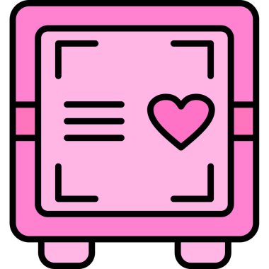 Kitap. Web simgesi basit illüstrasyon