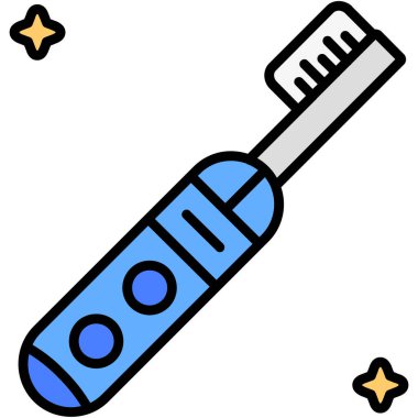 fırça. Web simgesi basit illüstrasyon