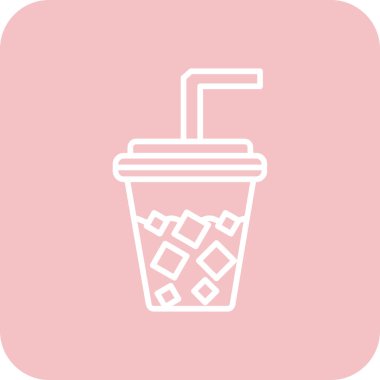 Pipetle bir fincan kahvenin vektör çizimi