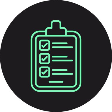 Yapılacaklar listesi web vektör çizimi