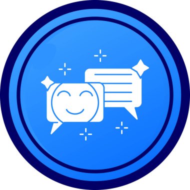 konuşma kabarcığı vektör çizimi