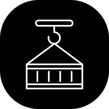 Benzersiz yapı vektörü simgesi